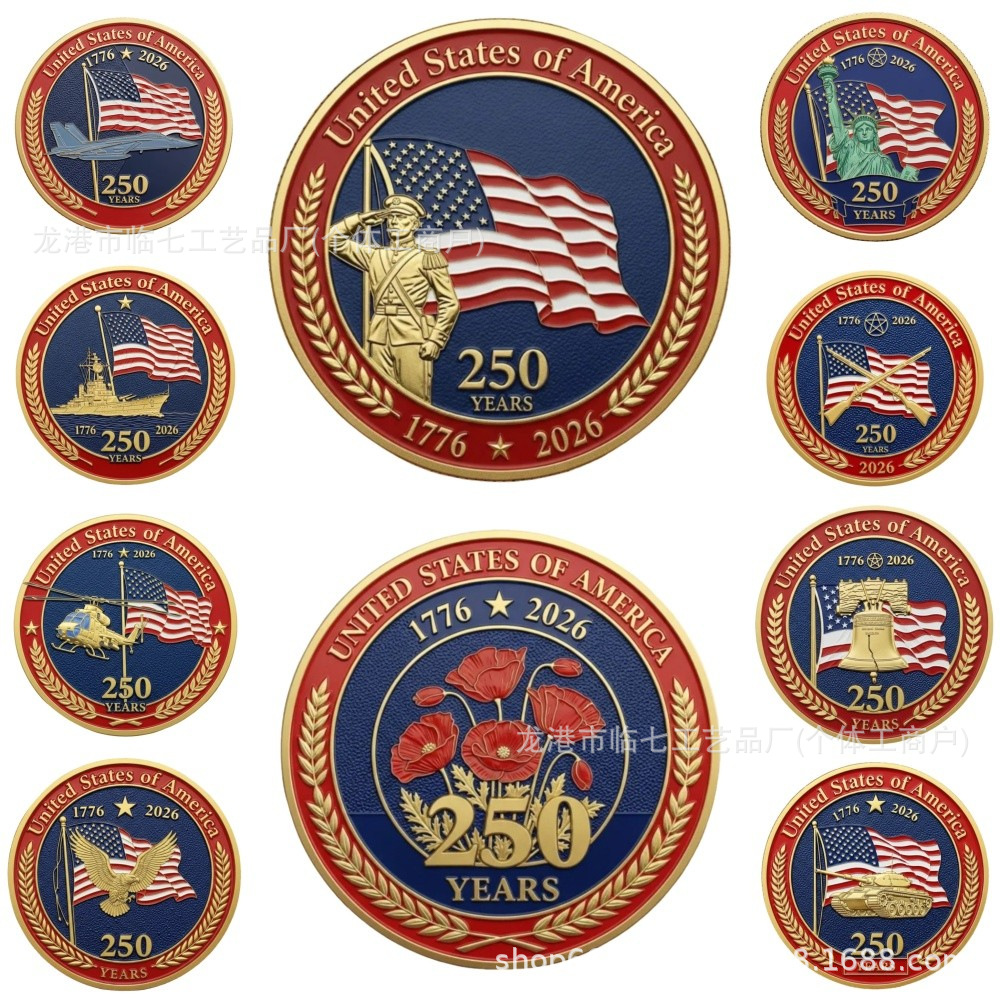 U.S. Navy 25Th Anniversary Coin Easter Devil Coin Christmas Coin Novelty Toy Coin Challenge Coin