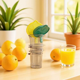 亚马逊新款LemonOrangeJuicer柠檬橘子水果榨汁机手动榨汁器便捷