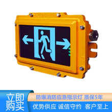 防爆应急照明灯LED消防疏散指示灯应急安全出口指示灯逃生标示灯