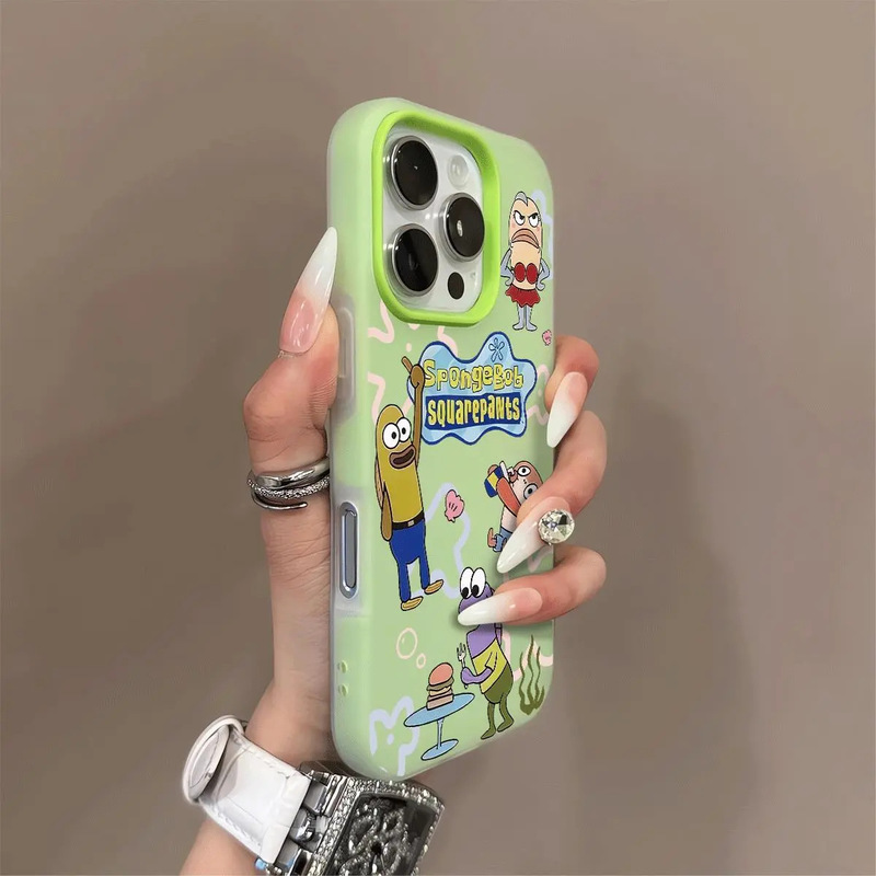 Lace Bizarre Island Residents Bizarra Suitable for Apple iPhone 17/17P/16Plus Two-In-One Jelly Case 15/14