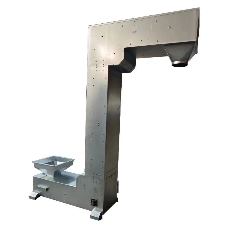 不锈钢Z型斗式提升机粮食玉米流水线垂直上料机食品输送带传送带