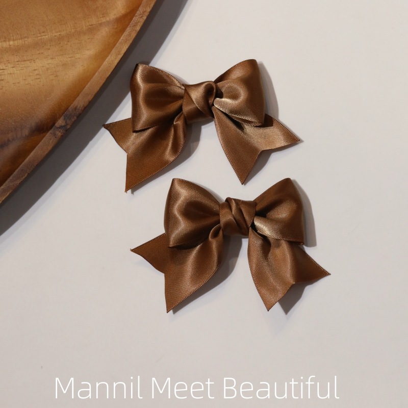 Women's Sweet Simple Style Bow Knot Satin Hair Clip display picture 18