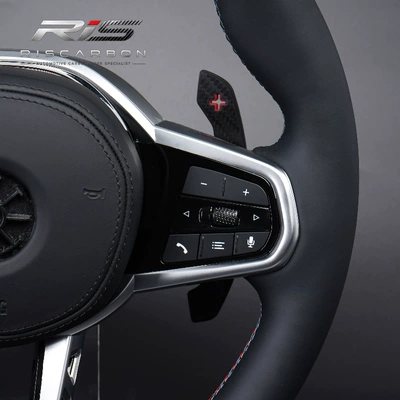 Bmw M4 Silver Cs: Steering wheel
