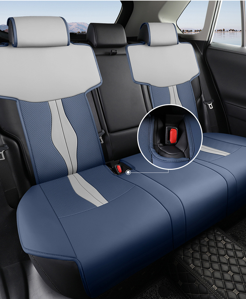 2022 new weilanda special car cushion small waist saddle cushion four seasons special seat cover half pack leather