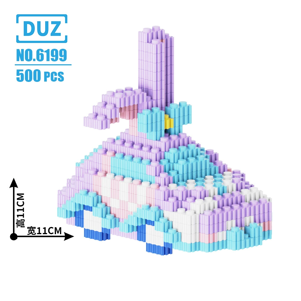 Конструктор Lego Ultraman Tiga Micro Block, различные цвета, 10×10×10 см