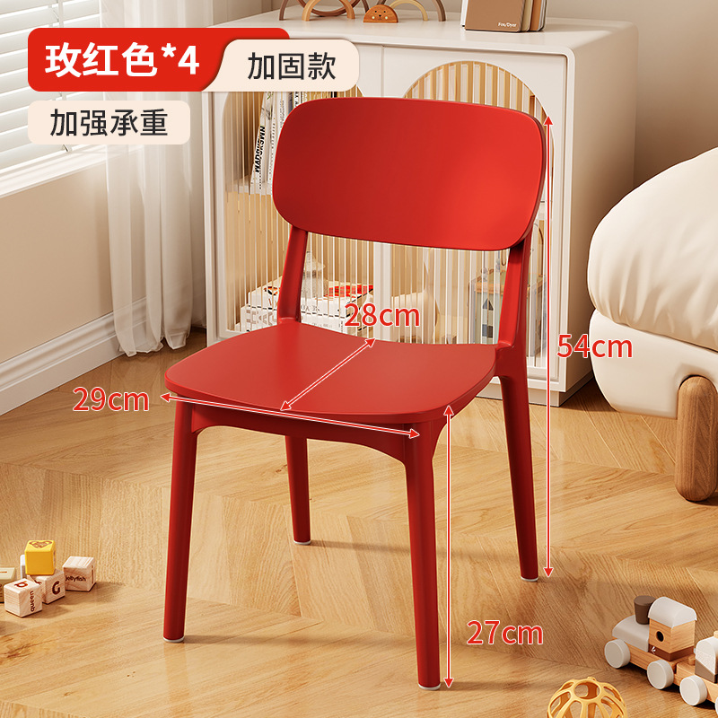 Taburete pequeño en la sala de estar, silla pequeña para niños, respaldo para el hogar, sofá de plástico, taburete, mesa de centro, taburete, banco pequeño antideslizante para jardín de infantes