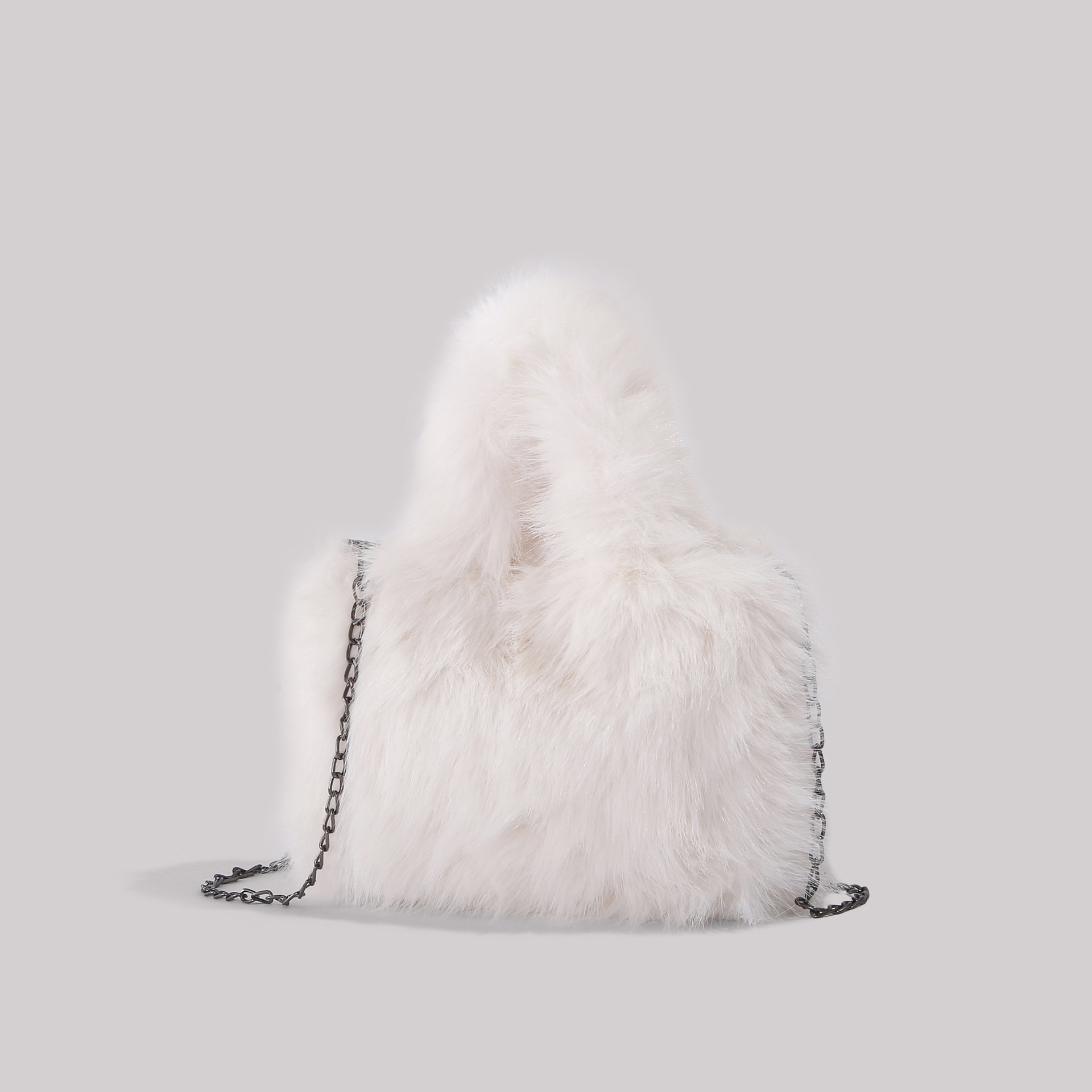 Modieuze hand, casual herfst/winter nieuwe Dional straddle schouder B, winter veelzijdige ketting pluche emmer_voghion.com