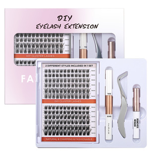�羳���R�dtiktok�W�����۶�ë���b�ֶ�ʽ�ٽ�ë144��DIYlashes