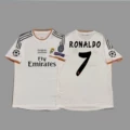 13-14 UCL Champions Real Madrid Home #7 C. Ronaldo + Patch