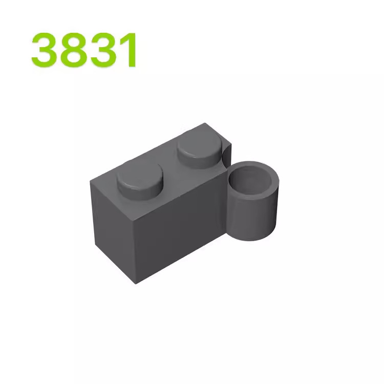 [50g minimum order] compatible with Lego 3831 blocks 1x 2 hinge brick (female) toy accessories parts