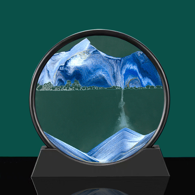 Cuadro de Arena Movediza, Decoración Creativa Antiestrés, para Sala o Bar