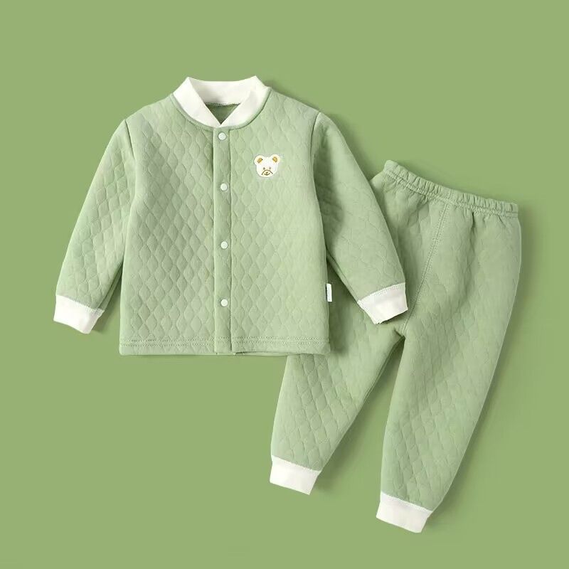 Children's keep warm quilted set