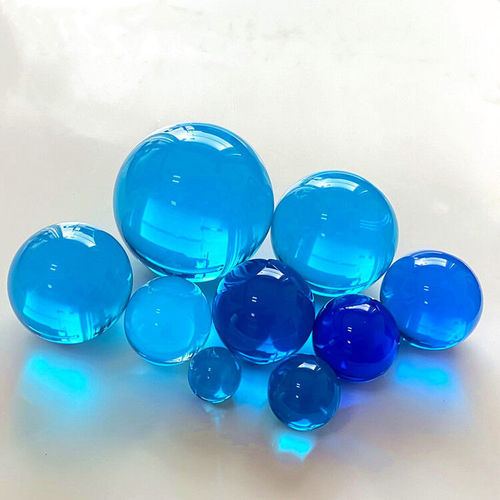 Acrylic color crystal transparent ball game toy decorative solid ball display ball plexiglass ball