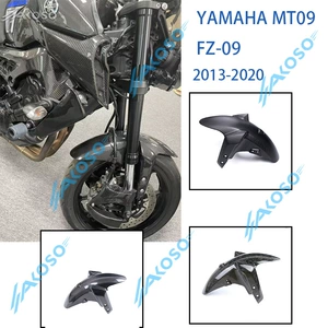YAMAHA MT09 FZ09 motosiklet üçün dəyişdirilmiş karbon lifli qabaq palçıqqoruyan qabığı