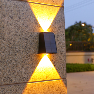 Spotlight Garden Decoration Outdoor Wall Washer Waterproof Solar Landscape B&B Outdoor Light Villa Fence Courtyard