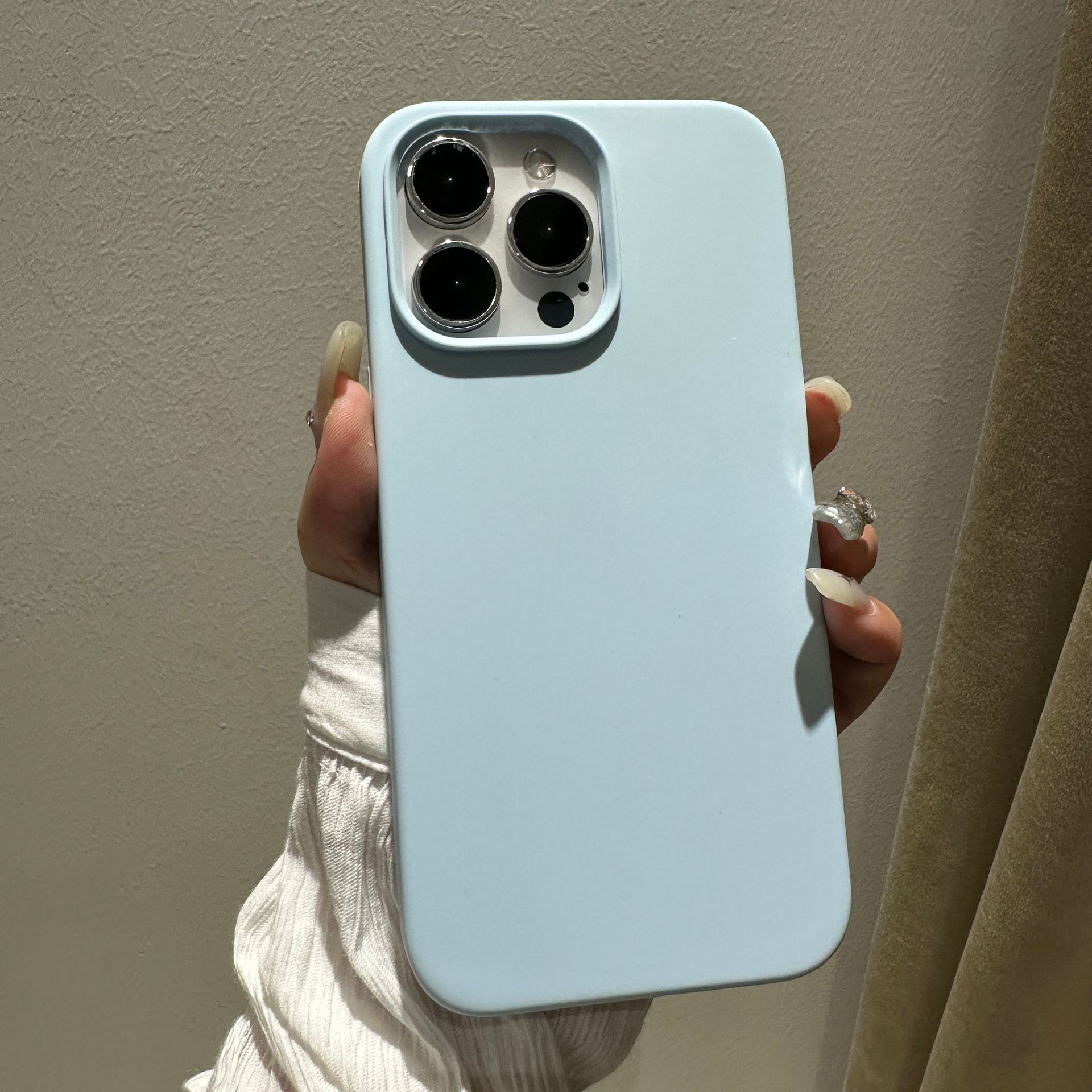 Adecuado para iphone12 funda de silicona líquida Apple 11pro piel sensación esmerilado 12max con LOGO pelusa teléfono caso