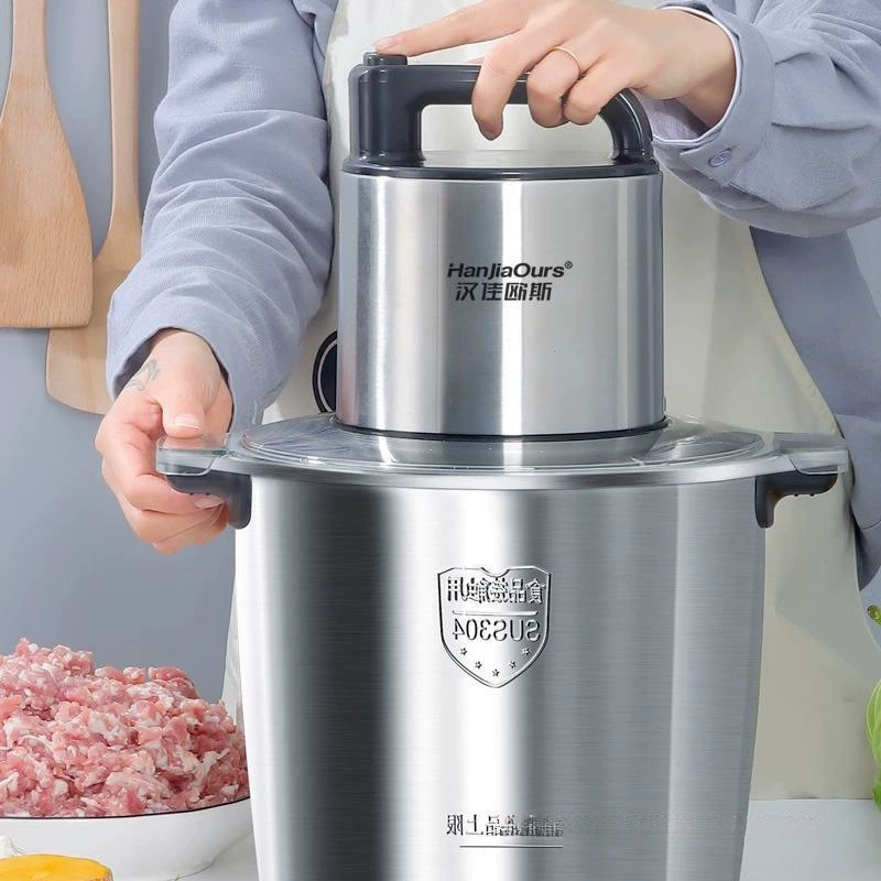 Немецкая новая коммерческая мясорубка, мощная бытовая мясорубка, большая емкость для овощного соуса чили