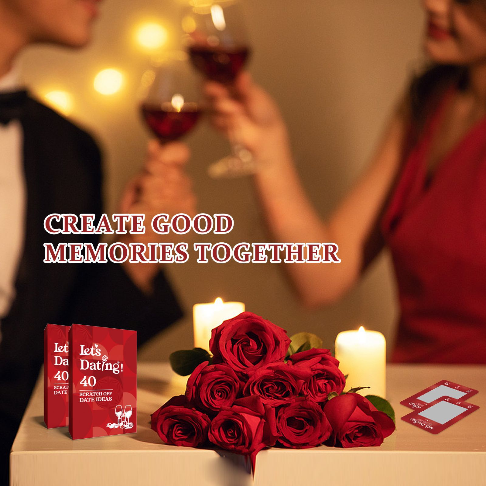 Let's dating night adventure spel voor koppels met 40 kaarten_voghion.com