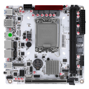 New desktop motherboard, Intel Q670 chipset supports 12/1314 generation desktop processor dual DDR5
