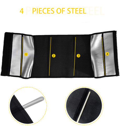 Sports Summer Thin Style Autumn Body Sweating Butt Lift Belt Polyester Postpartum Three-Breasted Buttons