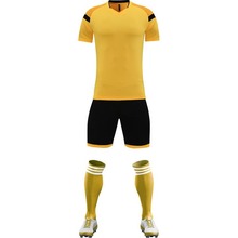 足球服套装新款训练服成人男儿童休闲训练团队夏季光板球服2301A
