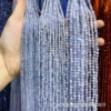 Purple agate faceted beads