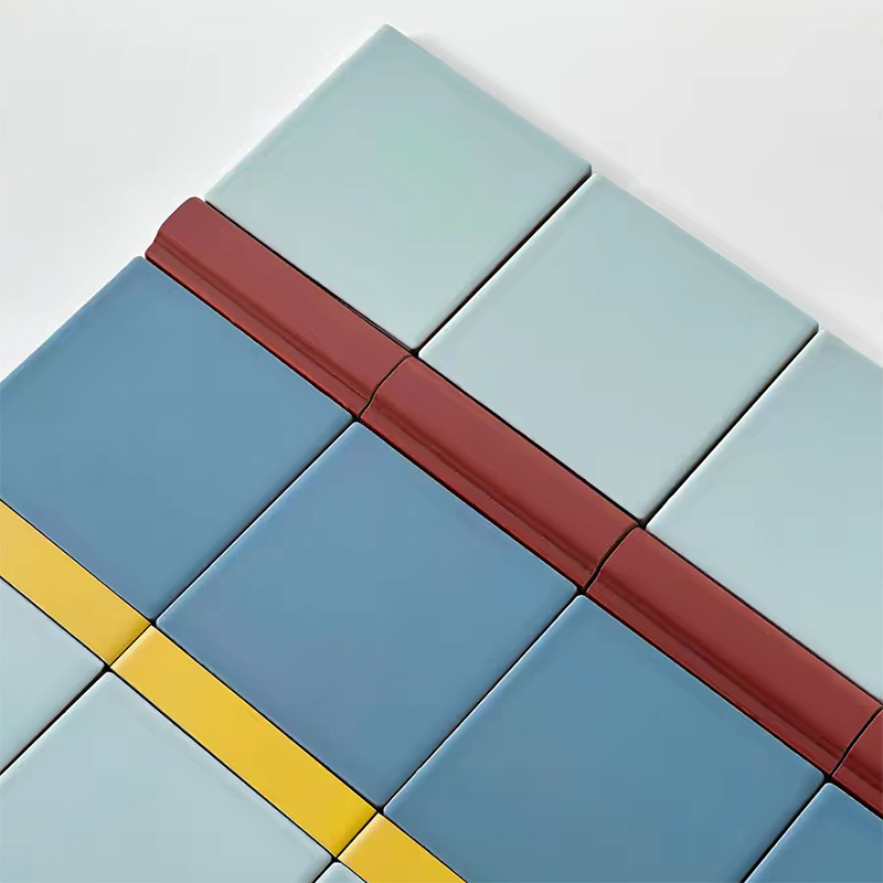 Colorful Color-Blocked Glazed Tiles Small Square Tiles Bathroom Tiles Kitchen Restaurant Bar Counter Bathroom Dopamine Blue Wall Tiles Colorful Color-Blocked Glazed Tiles Small Square Tiles Bathroom Tiles Kitchen Restaurant Bar Counter Bathroom Dopamine Blue Wall Tiles