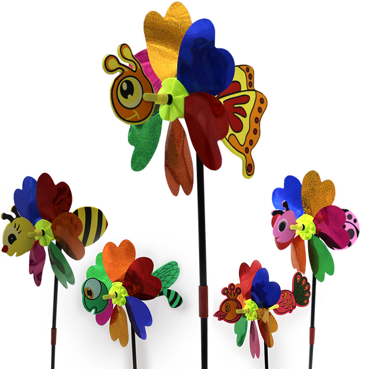 Windmill toy, bee