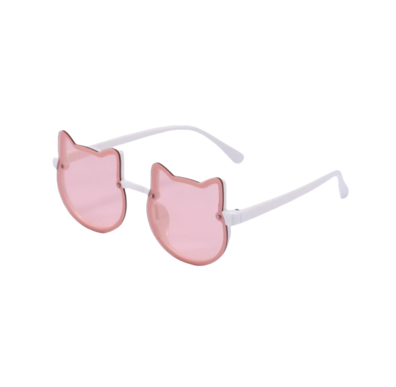 Nuevas gafas de sol infantiles con lazo de Raine, gafas de sol con forma de gato, gafas de sol para niñas, protección UV