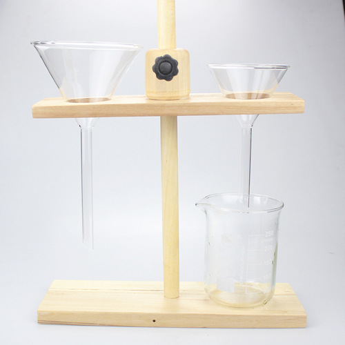 UG73 triangular glass funnel laboratory short neck long neck size diameter plastic funnel 40 60 75 90 15