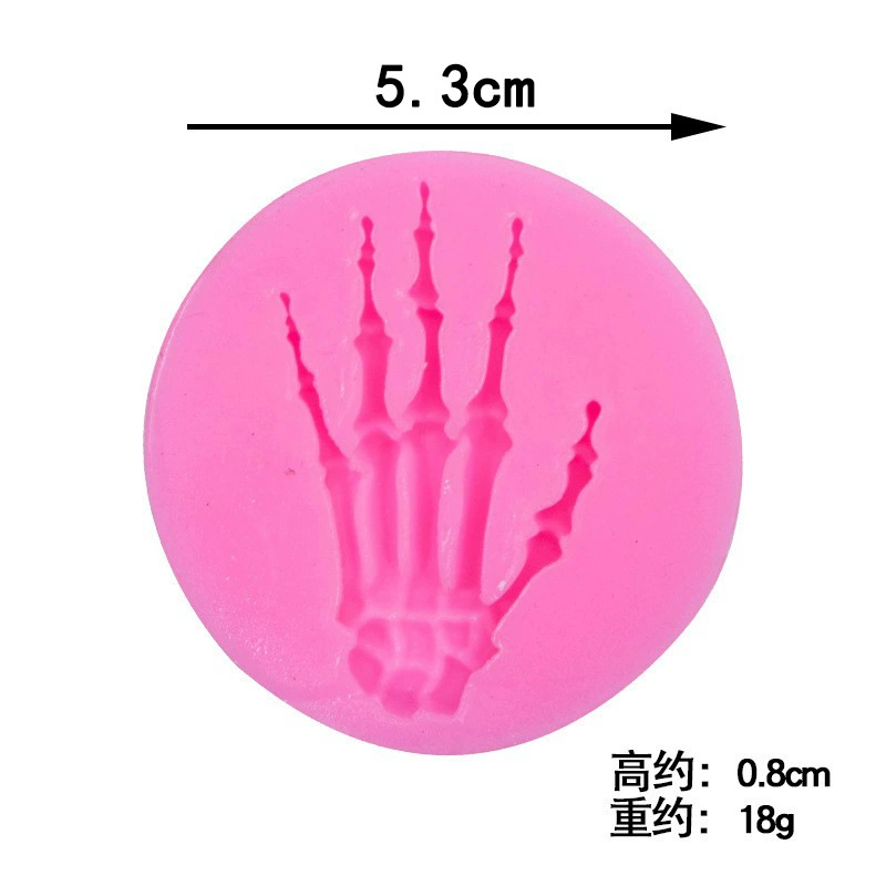 Fondant, acrylic silicone mold, halloween, spider