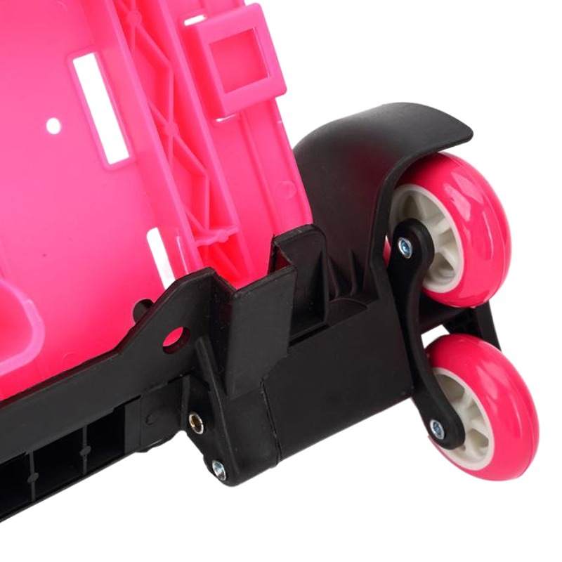 Mochila con ruedas para niños y niñas, estudiantes de primaria, para subir escaleras, con seis ruedas, almacenamiento y tipo de barra de tracción.