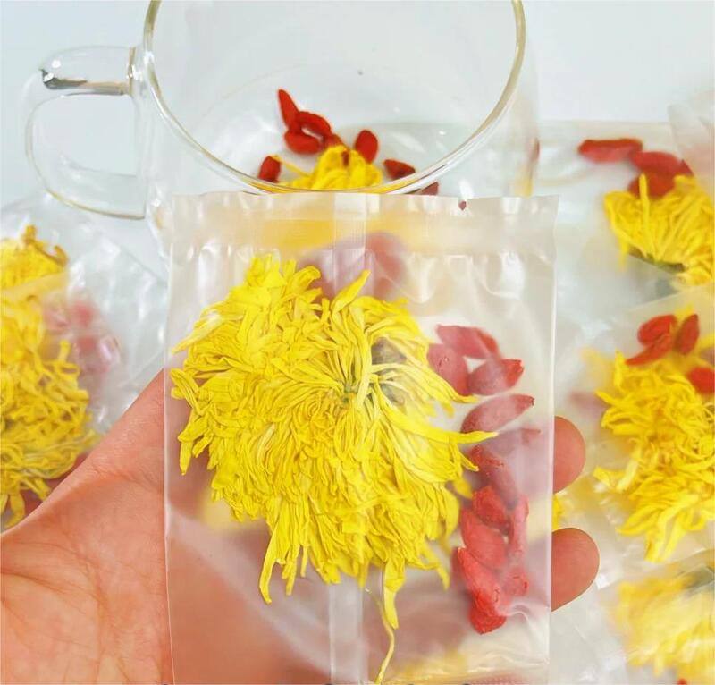 菊のクコの茶は独立して包装して卸売りして代行します。クコの菊の茶の黄山の金糸の皇菊の卸売りを代行します。|undefined