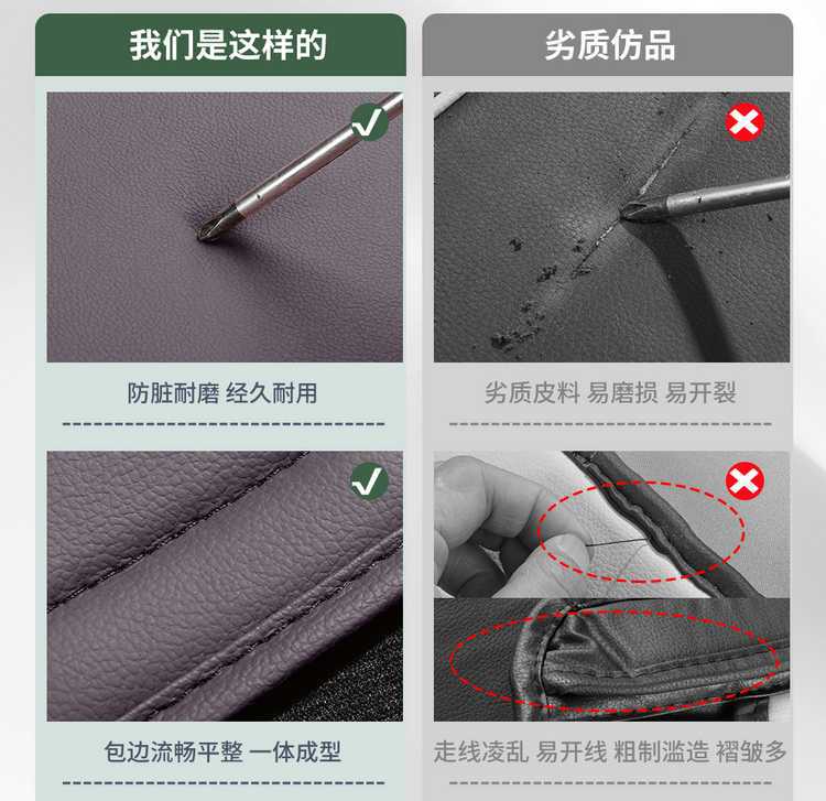 Specifically designed for the 2625 Changan Qiyuan A06 car, these all-season, full-coverage seat covers are made of breathable leather
