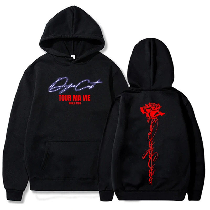 Doja Cat Ma Vie World Tour 2026 Hoodie Harajuku Pullover Top Doja Cat Ma Vie World Tour 2026 Hoodie Harajuku Pullover Top