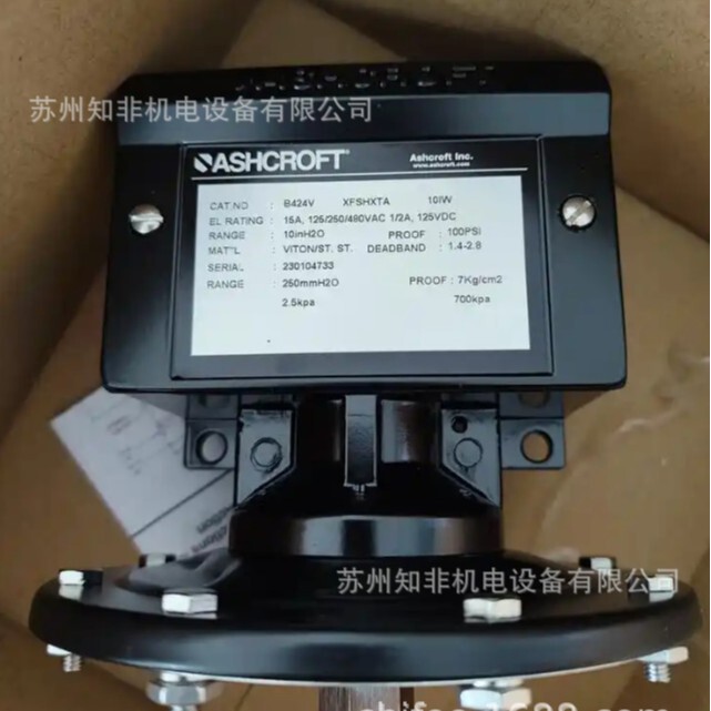 American Ashcroft Yasko B420Bxfs Pressure Switch D720V-Xfs Differential Pressure Switch Apsn41H01 American Ashcroft Yasko B420Bxfs Pressure Switch D720V-Xfs Differential Pressure Switch Apsn41H01