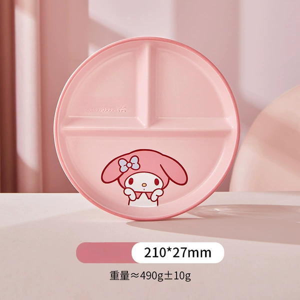 Dinner plate - 8-inch grid [Melody]