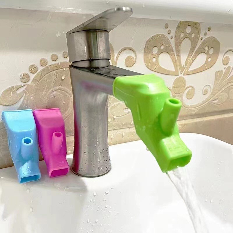 Faucet Extension Hose Made of Soft Tpr Silicone, Flexible Connector for Water Flow