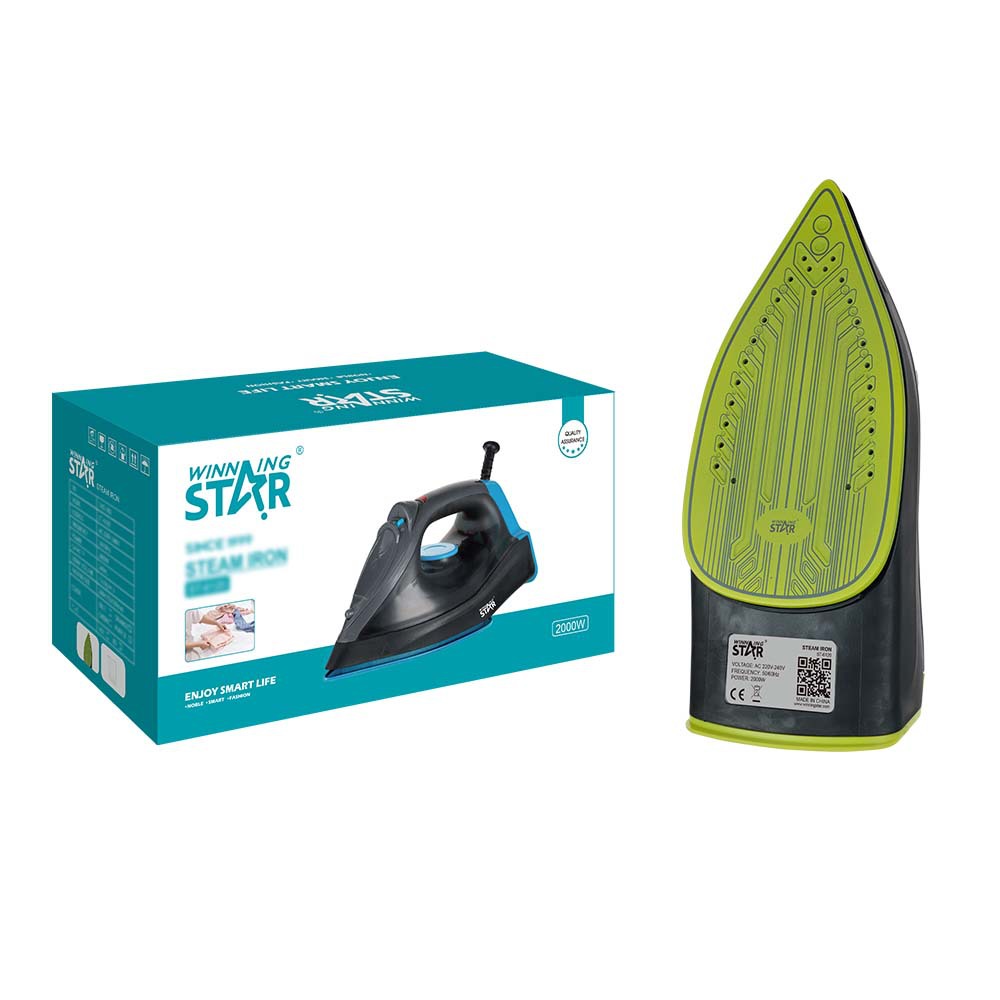 Winning star transfronteriza exclusivamente para venta al por mayor nueva máquina de planchar de hierro eléctrico de doble propósito húmedo y seco de vapor doméstico de mano