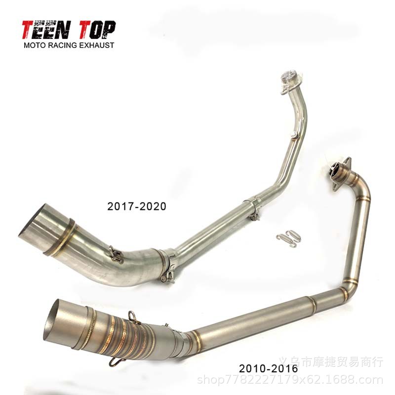 Suitable for Honda Cbr150 Exhaust Pipe Modification Cb150 Stainless Steel Front Exhaust 51mm