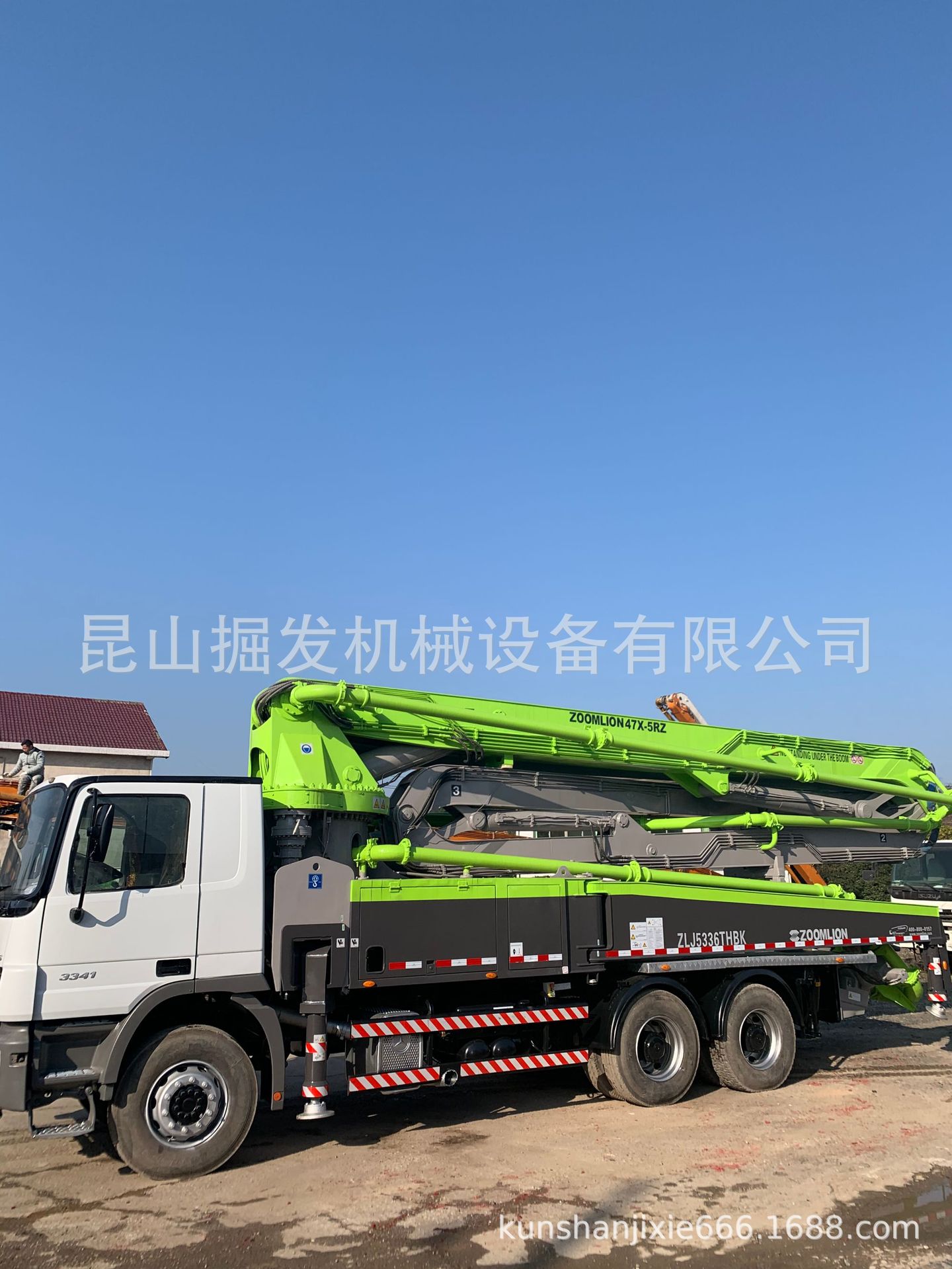 供应二手47米中联混凝土泵车二手奔驰泵车