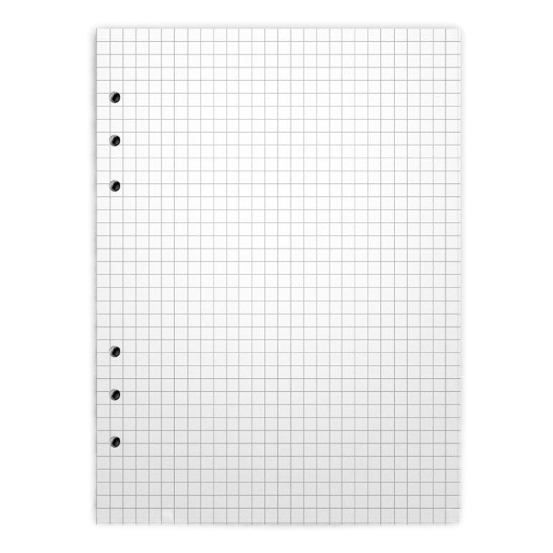 A5モノクロセンターノート6穴バインダー替芯100gグラム道林紙バインダー本内芯a 7手帳替芯