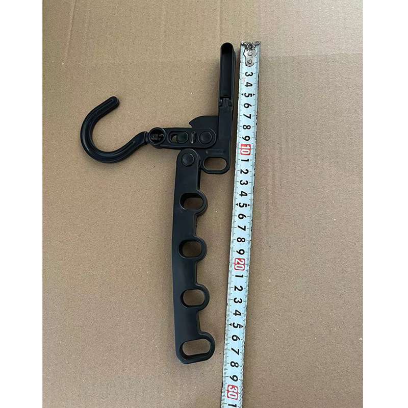 Cross-border Labeling Foldable Clothes Hanger Travel Hotel Portable Student Dormitory Dormitory Hook Five-hole Clothes Hanger