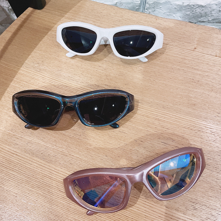 Casual Hip-hop Geometric Ac Cat Eye Full Frame Women's Sunglasses display picture 10
