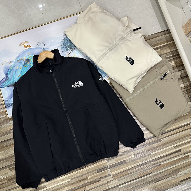 New Spring and Autumn Outdoor Sports and Leisure Single Jackets, Breathable and Wear-Resistant Jackets, Couple Jackets Suitable for North Face Embroidery