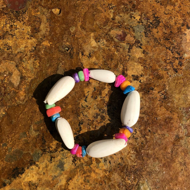 Conchas naturales conchas pulseras collares diy fresco versátil joyería correa de mano tienda artesanía característica fuente