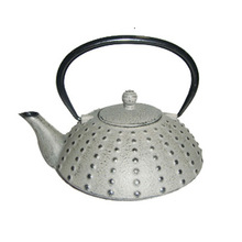 扁型粒子鐵壺歐洲日本鑄鐵茶水鐵茶壺燒水鐵壺