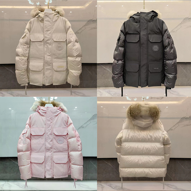 2024 New Men's Thick Short Hooded Glossy Korean Style Trendy Winter Ultra-Thick Genuine 90% White Duck down Jacket