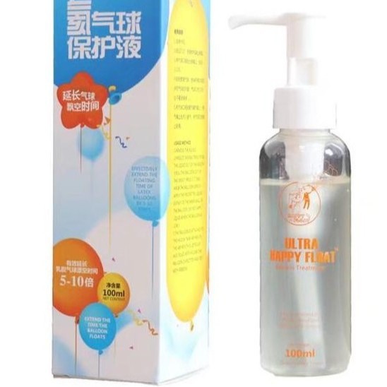 Líquido protector para globos con helio