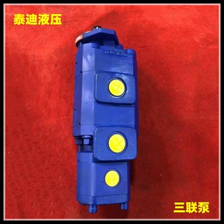 1124133061三联齿轮泵 徐工32吨非开挖钻机泊姆克齿轮泵